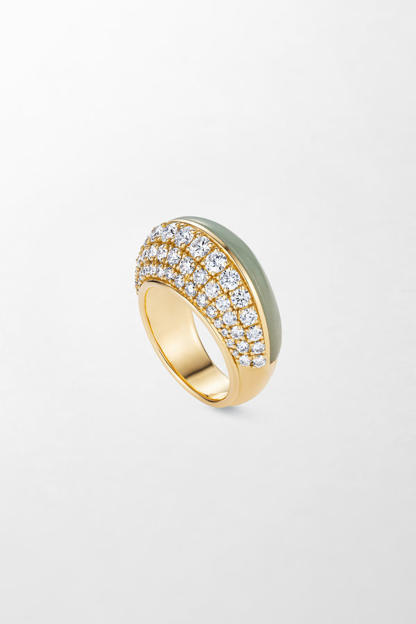 fernando jorge Fluid Diamonds and Stone Ring