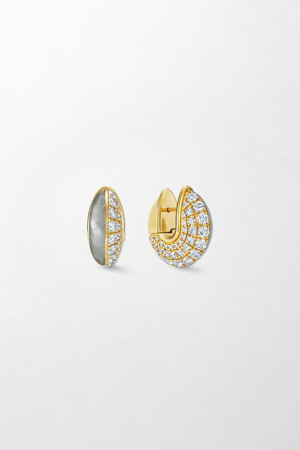 fernando jorge Fluid Diamonds and Stones Earrings