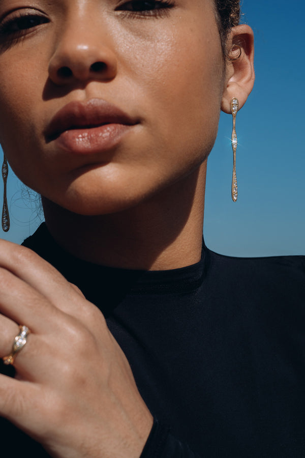 Fernando Jorge Fluid Diamonds Earrings