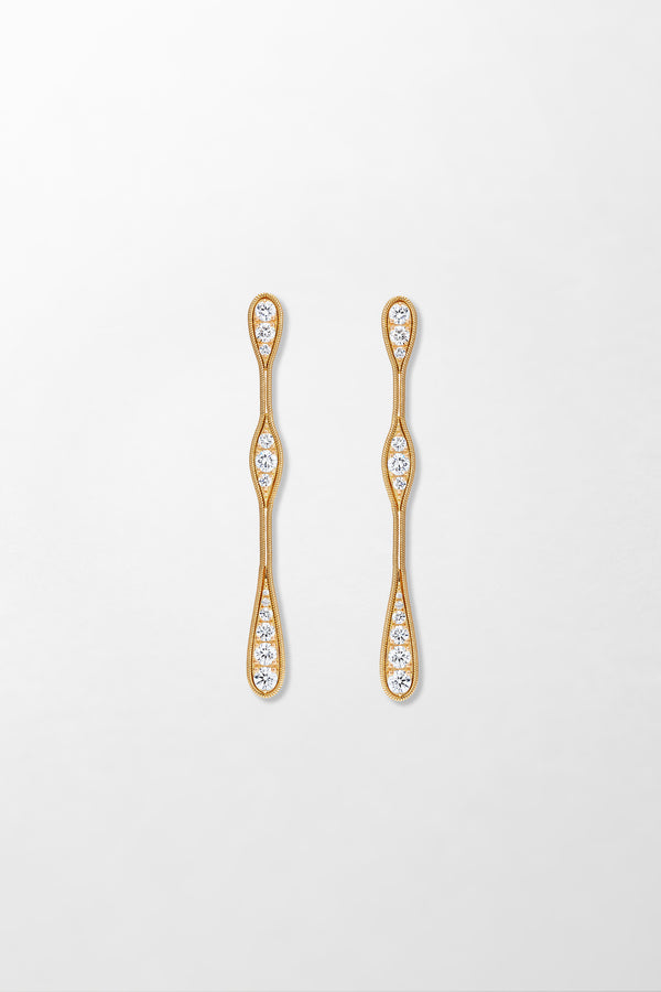 fernando jorge Fluid Diamonds Earrings