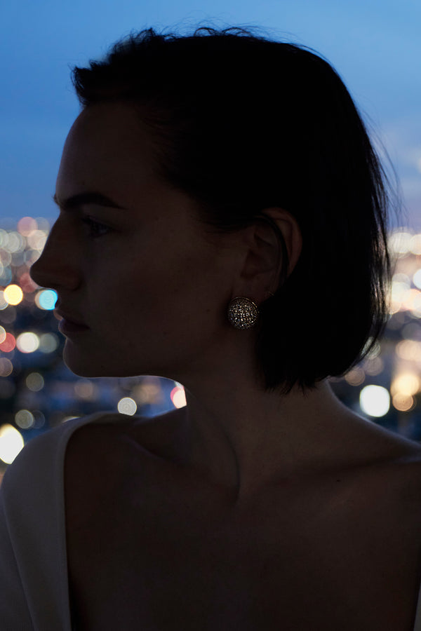 Fernando Jorge Fluid Diamonds Pave Earrings