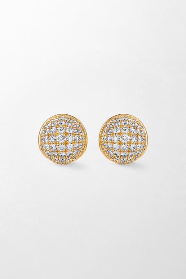 fernando jorge Fluid Diamonds Pave Earrings