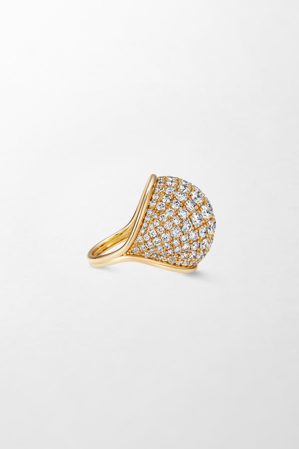 Fernando Jorge Fluid Diamonds Pave Ring