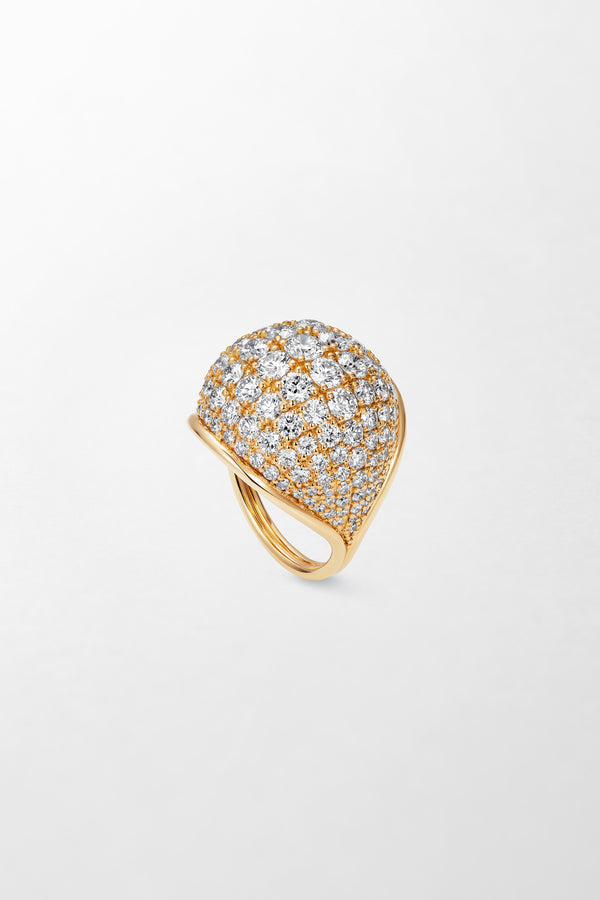 fernando jorge Fluid Diamonds Pave Ring