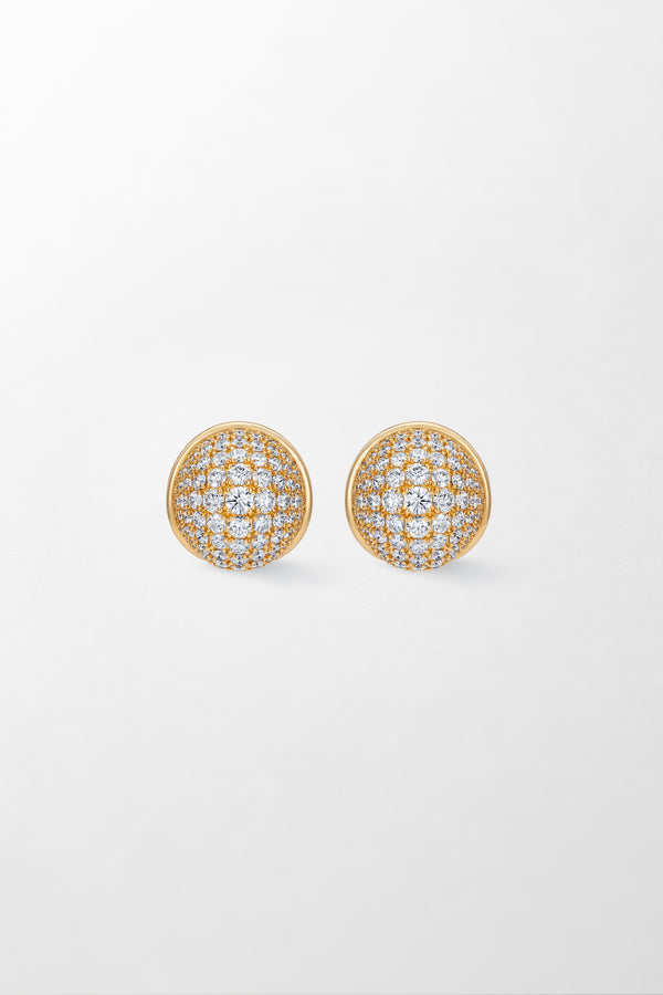 fernando jorge Fluid Diamonds Pave Small Earrings