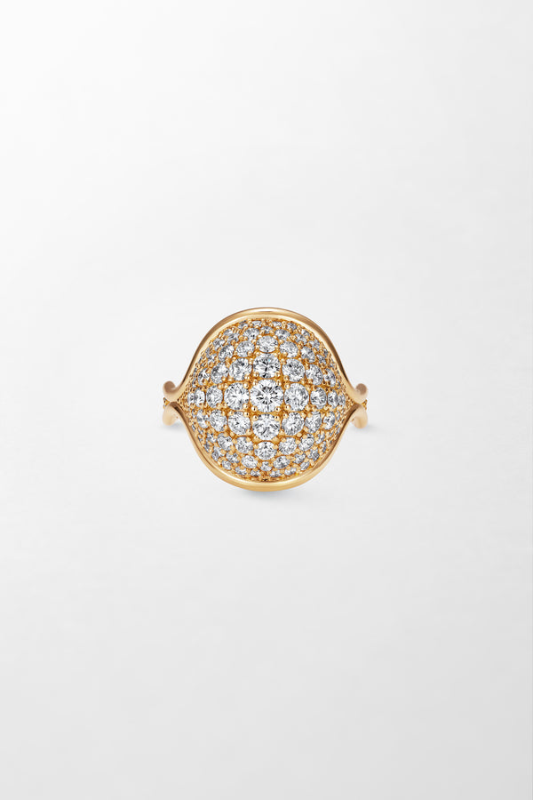 Fernando Jorge Fluid Diamonds Pave Small Ring