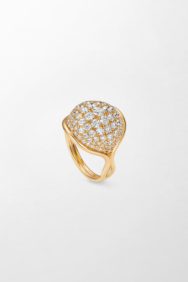 fernando jorge Fluid Diamonds Pave Small Ring