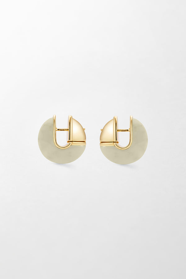 Fernando Jorge Fluid Gold And Stones Earrings