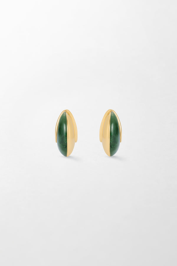 Fernando Jorge Fluid Gold And Stones Earrings