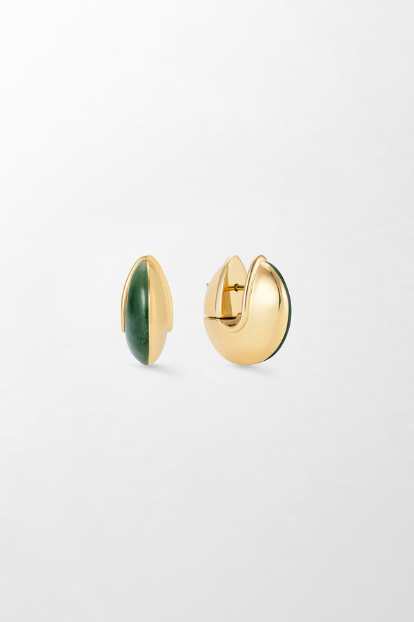 fernando jorge Fluid Gold and Stones Earrings