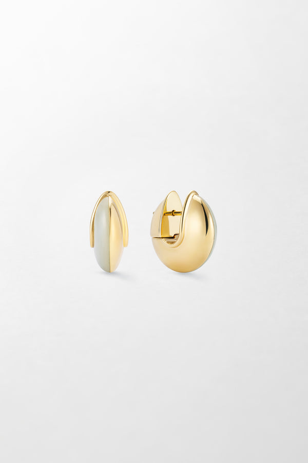 fernando jorge Fluid Gold and Stones Earrings