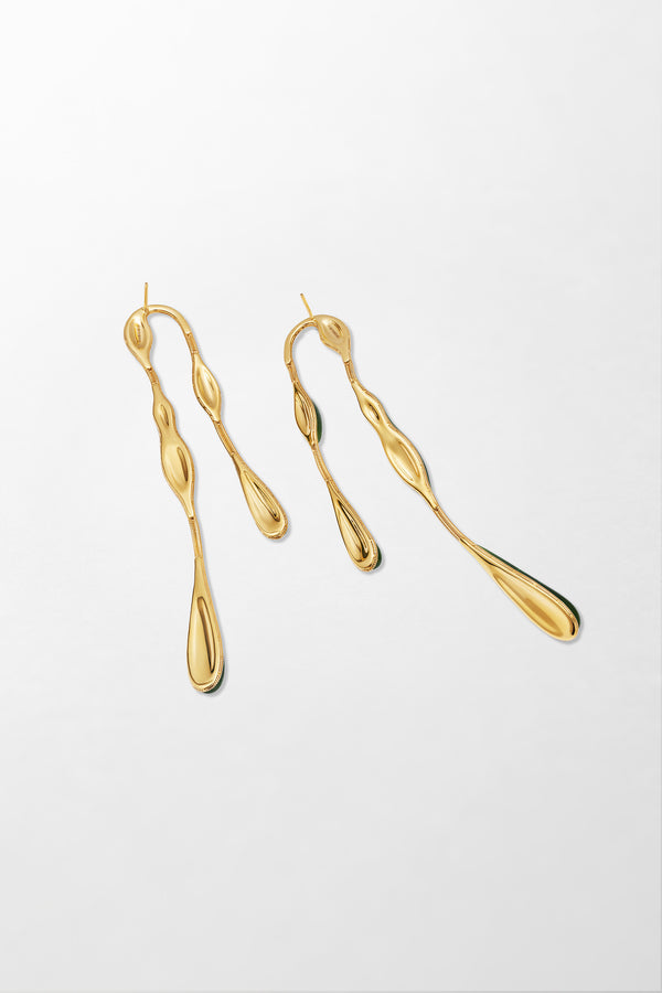 Fernando Jorge Fluid Stones Doubled Earrings