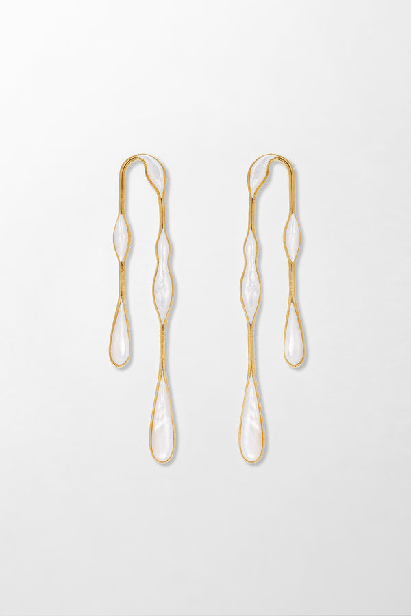 fernando jorge Fluid Stones Doubled Earrings