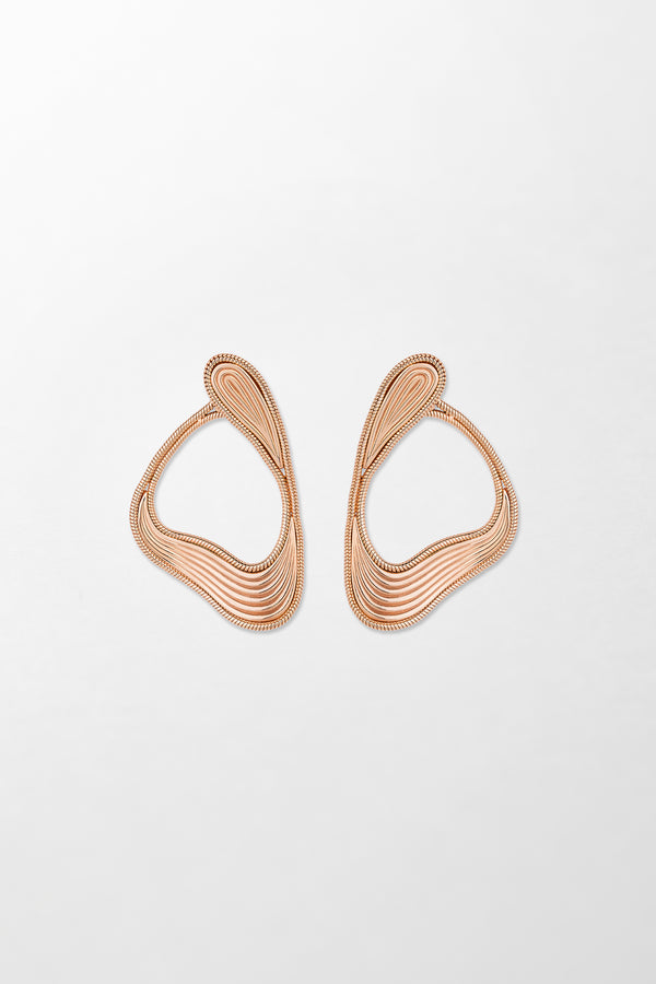 fernando jorge Stream Lines Loop Earrings