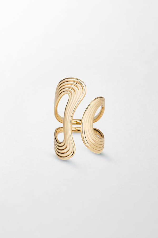 fernando jorge Stream Lines Open Ring