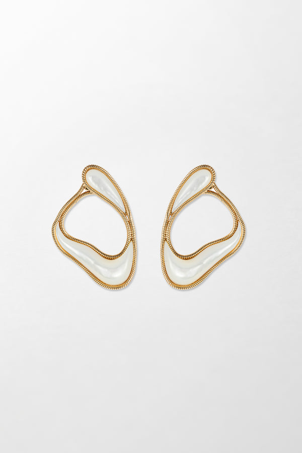 fernando jorge Stream Loop Earrings
