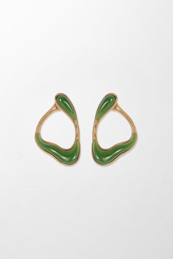 fernando jorge Stream Loop Earrings