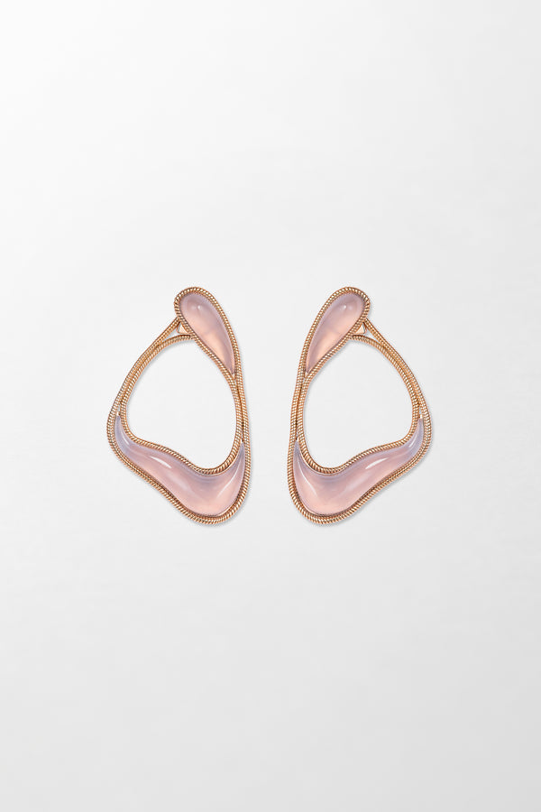 fernando jorge Stream Loop Earrings