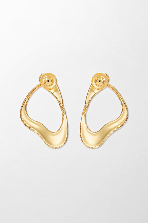 Fernando Jorge Stream Loop Medium Earrings