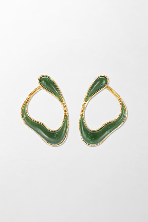 fernando jorge Stream Loop Medium Earrings