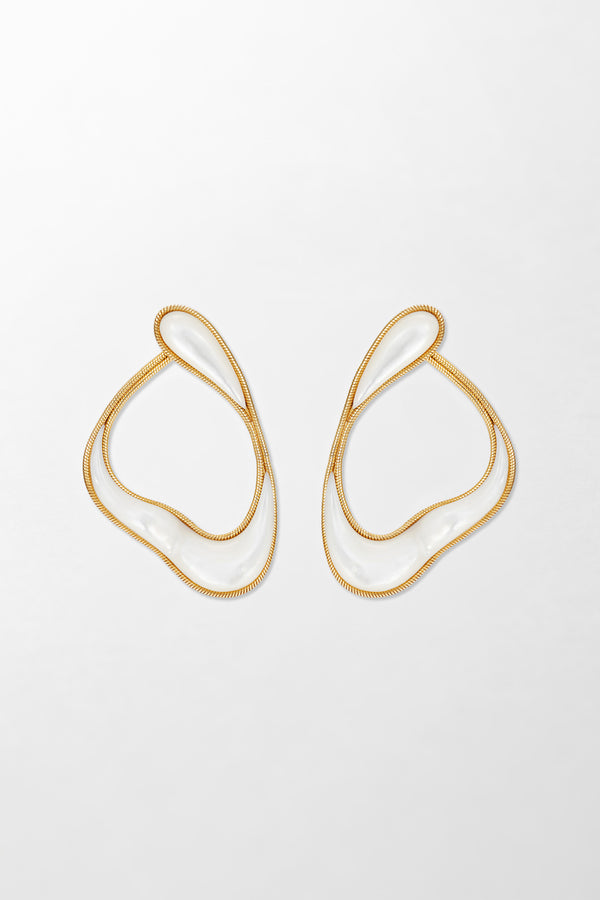 fernando jorge Stream Loop Medium Earrings