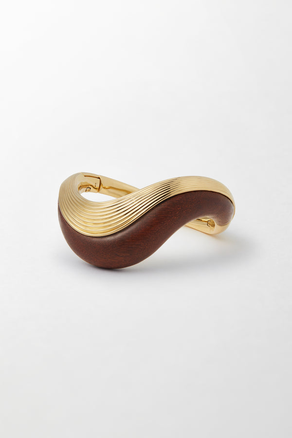 fernando jorge Stream Wave Wood Bracelet