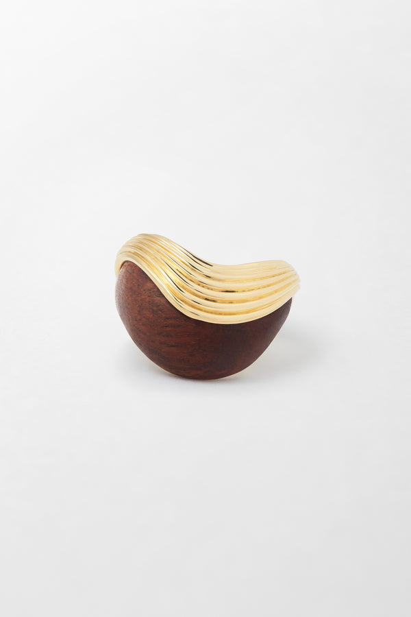 fernando jorge Stream Wave Wood Ring