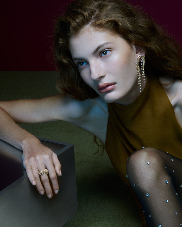 Fernando Jorge Vertex Doubled Earrings