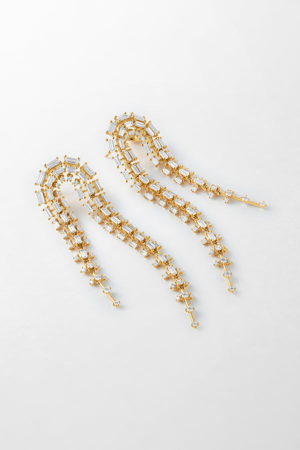 Fernando Jorge Vertex Doubled Earrings