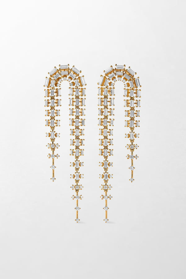 fernando jorge Vertex Doubled Earrings