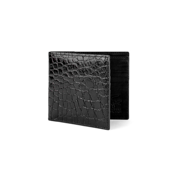ferrini Alligator Billfold Black