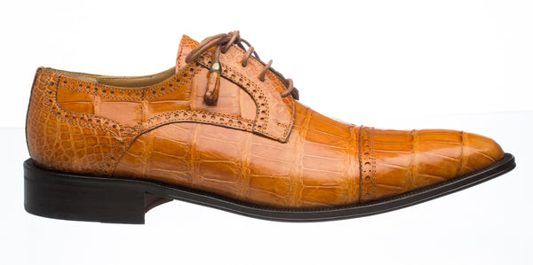 ferrini Belly Alligator 216 Cognac