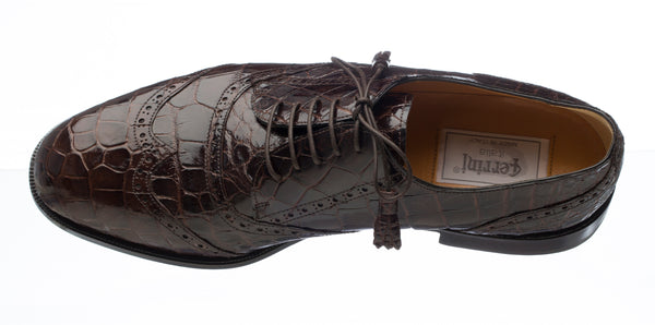 Ferrini Belly Alligator 3673 Chocolate