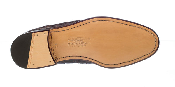 Ferrini Belly Alligator 3673 Chocolate