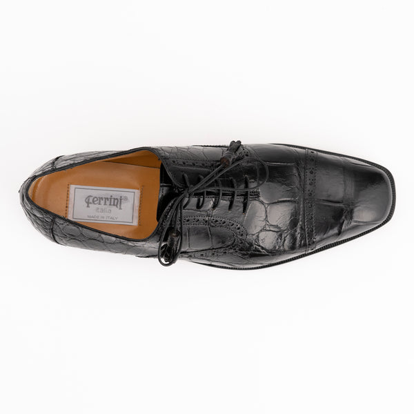 Ferrini Belly Alligator-3922 Black