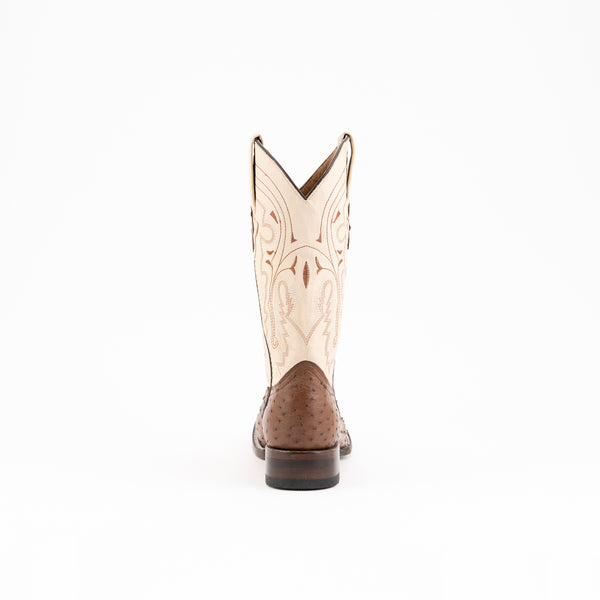 Ferrini Colt - Men's Full Quill Ostrich Kango Tabac