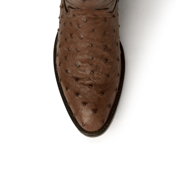 Ferrini Colt - Men's Full Quill Ostrich Kango Tabac