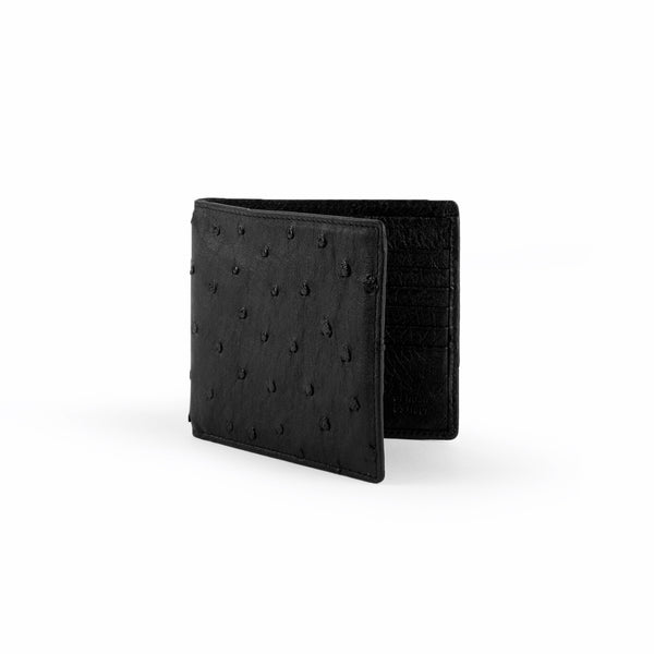 ferrini Full Quill Ostrich Hipster Black