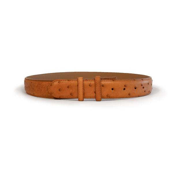 ferrini Full Quill Straight 1½" Cognac