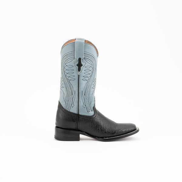 Ferrini Morgan - Men's Smooth Ostrich Black