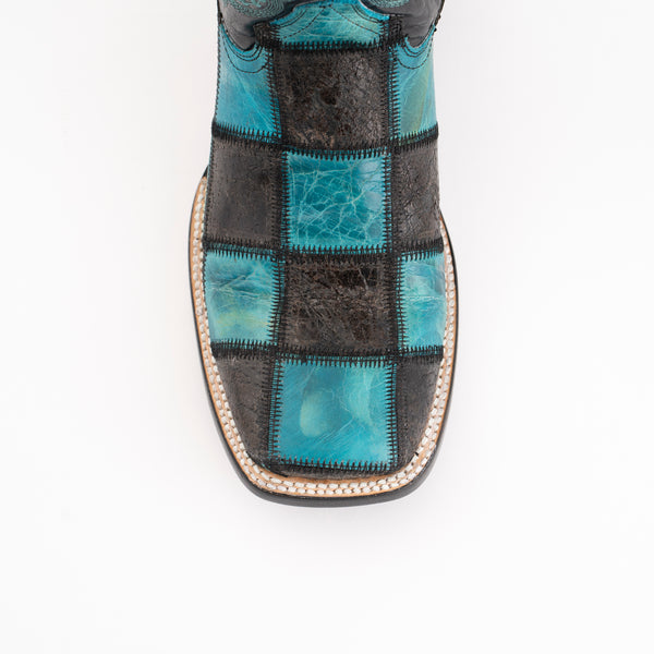 Ferrini Patchwork - Men's Black/Teal