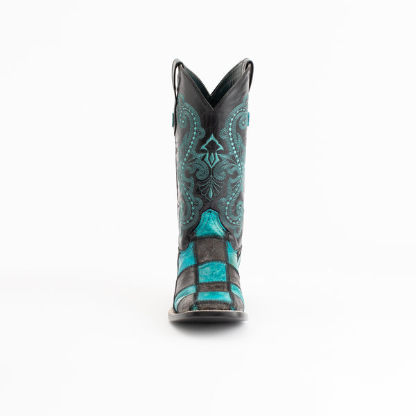 Ferrini Patchwork - Men's Black/Teal