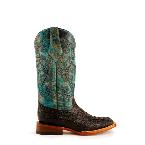 Ferrini Stampede - Ladies Black/Teal