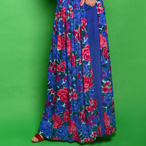 Fever London Dahlia Maxi Skirt Multi