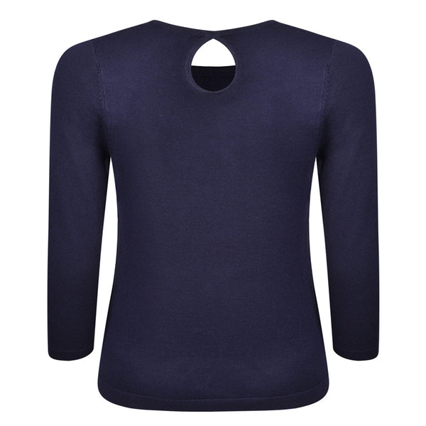 Fever London Greenland Knit Top Navy