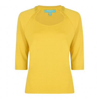 Fever London Gretta Top Mustard