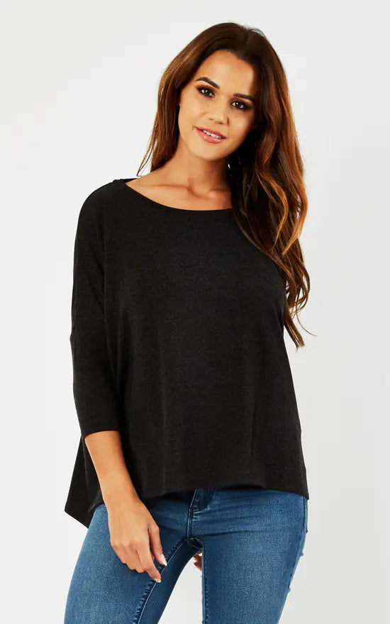 Fever London Grey 'Doya' Top