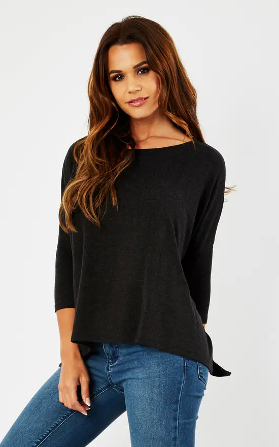 Fever London Grey 'Doya' Top