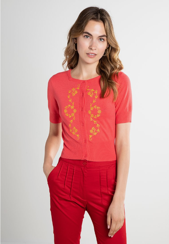 Fever London Hetty Cardigan Punch