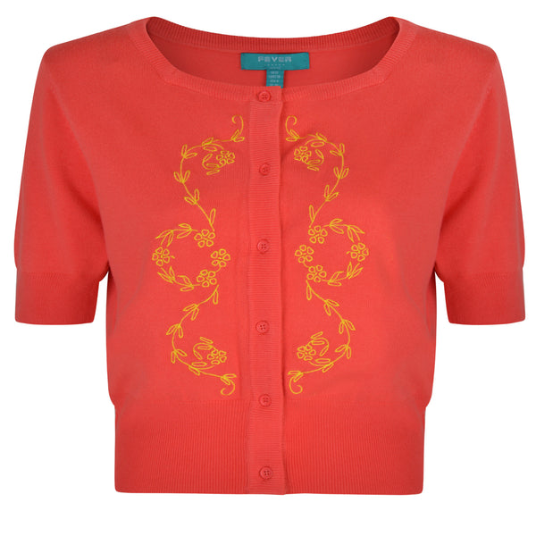 fever london Hetty Cardigan Punch